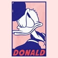 thumbnail image 2 of Toddler's Mickey & Friends Donald Vintage Comic Square  Graphic Tee Light Pink 2T, 2 of 3