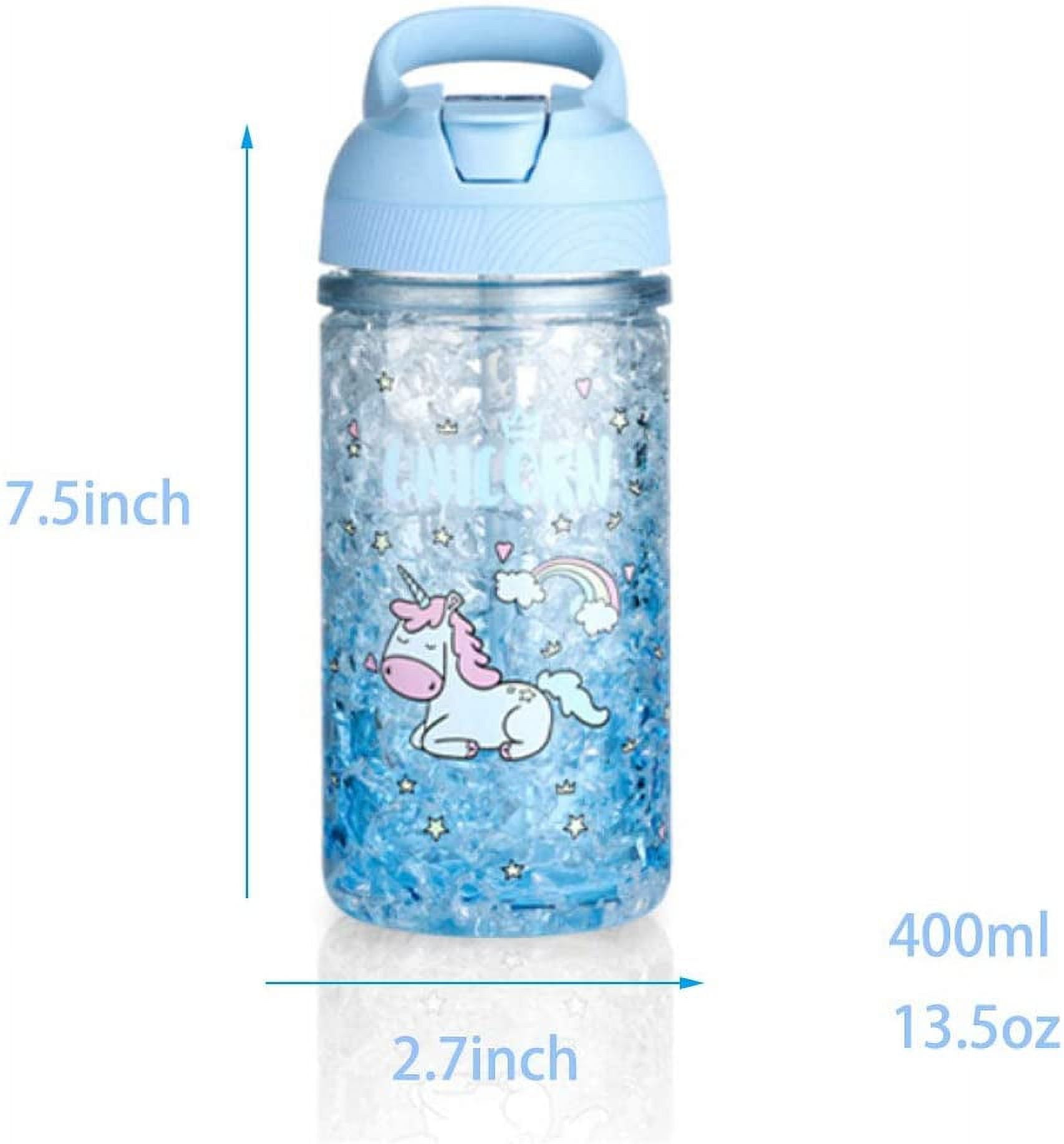 XinHuiGY Unicorn Water Bottles for Girls,Cute Cup with Straw and Safety  Lock, Outdoor Indoor Pink Wa…See more XinHuiGY Unicorn Water Bottles for