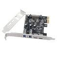 thumbnail image 6 of WINDLAND Desktop PCIE to USB 3.2 Expansion Card Socket Expansion Card for PC D720201, 6 of 7