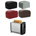 thumbnail image 6 of Toaster Cover, Quilted Toaster Cover 2 Slice, Kitchen Small Appliance Covers, Toaster Cover Fits for Most Standard 2 slice Toasters, Universal Size Microwave Oven Dustproof Cover Women Gift, 6 of 7