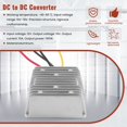 thumbnail image 5 of DC a 12V 19V 10A Step-Up Boost Convertidor de Corriente 190W para Fuente AlimentacióN Computadora PortáTil AutomóVil, 5 of 5