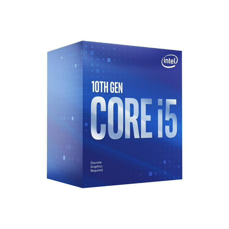Intel Core i5-10400F - Core i5 10th Gen Comet Lake 6-Core 2.9 GHz LGA 1200  65W None Integrated Graphics Desktop Processor - BX8070110400F 
