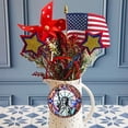 thumbnail image 7 of IGEED Independence Day Hanging Decor,4th of July Independence Day Patriotic Pendant Ornament,Summer Independence Day Decorations,Round Hanging for Holiday Veteran Day Tree Decorations, 7 of 7