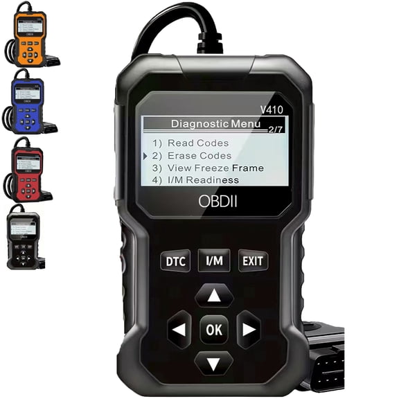 2026 Newest Enhanced Universal OBDII Scanner V410 Car Engine Fault Code Reader Diagnostic Tool, OBD2 Car Scanner Diagnostic Tool, Check Engine Light Reader for All OBDII Protocol Car 1996 