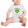 thumbnail image 2 of Everyone Loves an Jamaican Girl Cute Baby Bodysuit Romper (White, 12-18 Months), 2 of 5