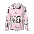 thumbnail image 2 of Lsque Cute Cats UPF 50+ Lightweight Sun Protection Men's Women's Long Sleeve Shirt, Hoodie Performance -Large, 2 of 9