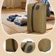 thumbnail image 4 of Bolsa de almacenamiento al vacío para viajes, bolsa sellada al vacío, resistente al desgarro, ahorra espacio, multiusos. Caqui, 4 of 6