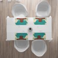 thumbnail image 3 of Ambesonne Zodiac Aquarius Place Mats Set of 4, Lady, Standard Size, Pale Green Teal Brown, 3 of 4