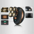 thumbnail image 4 of 5 Head Electric Shaver for Men Razors for Bald Men Waterproof Rechargeable Rotary Shaver Trimmer Clippers, 4 of 4