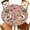 Pink, variant on Round Fitted Tablecloths with Elastic Edge Christmas Tree Snowman Ginger Bread Man Waterproof Table Cover for Kitchen Dining Party Decor,55" - 60"