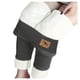 thumbnail image 2 of Gibobby pantalones cargo mujer Pantalones térmicos de invierno para mujer, informales, sólidos, cálidos, elásticos, de cintura alta, capris térmicos, pantalones de entrenamiento (Gris, XXL), 2 of 5