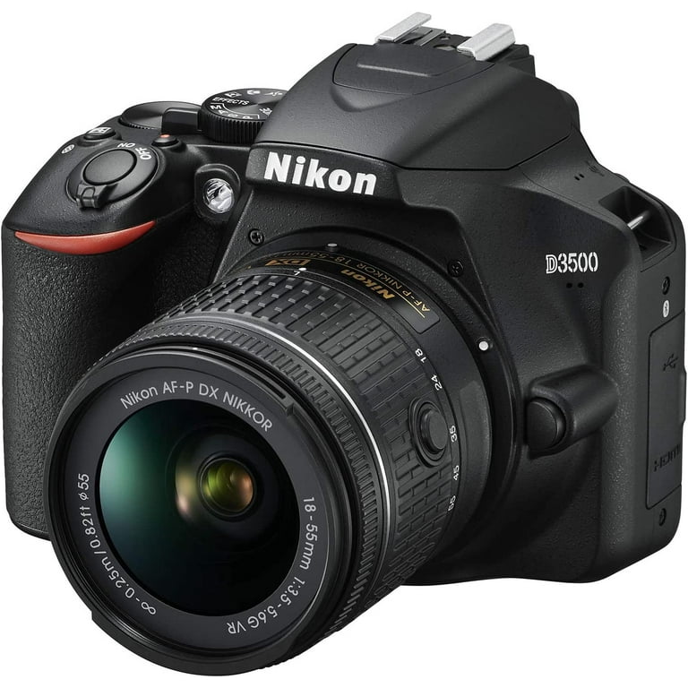 Nikon D3500 Compact 24.2MP DSLR Digital Camera Kit with 18-55mm