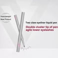 thumbnail image 5 of HOT! Double Fork Lower Eyelash Eyeliners Forked Lower Eyelash Quick-drying Waterproof Long Lasting Non-smudged Eye Silkworm Liquid Eyeliners 1.5ml Eyelashes Lashes Lash clusters Makeup, 5 of 5