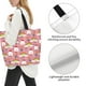 thumbnail image 3 of Balery Cartoon Chicken Bolsa Tote Estilo Estético con Cremalleras, Bolsa de Hombro, Bolsa de Compras Grande y Plegable, 3 of 8