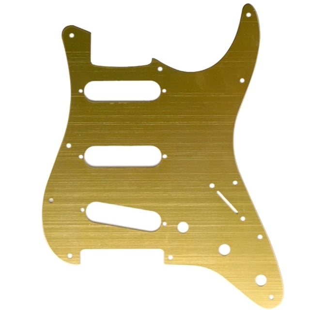 Mosiee 11 Hole Sss Metal 5 Color Guitar Pickguard Pick Guard Scratch Plate For Strat Electric Guitars Perfect Accessories Parts