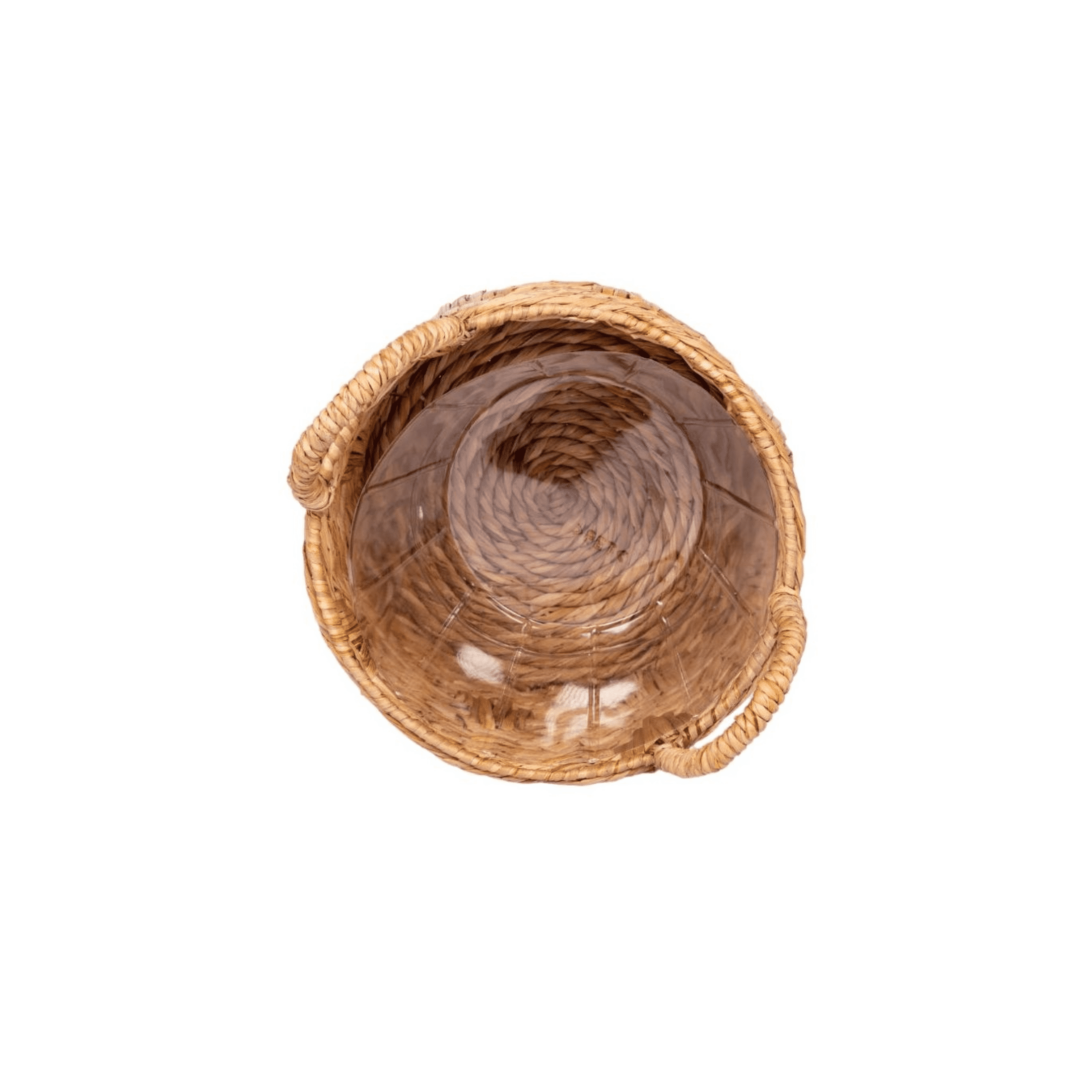 Better Homes & Gardens Athena 12" Round Bulrush Basket Planter
