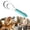 Green-31x3cm, variant on Stainless Steel Pet Shedding Rake Ergonomic Comfort Grip Fine & Coarse Teeth Deshedding Comb Loose Hair Removal Tool for Dogs Cats Horses Sheep Livestock(Green-31x3cm)