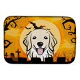 thumbnail image 1 of Carolines Treasures BB1763DDM Halloween Golden Retriever Dish Drying Mat, 1 of 1
