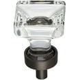 thumbnail image 7 of Jeffrey Alexander G140 Harlow 1" Square Vintage Glam Glass Cabinet Knob / Drawer Knob -, 7 of 7