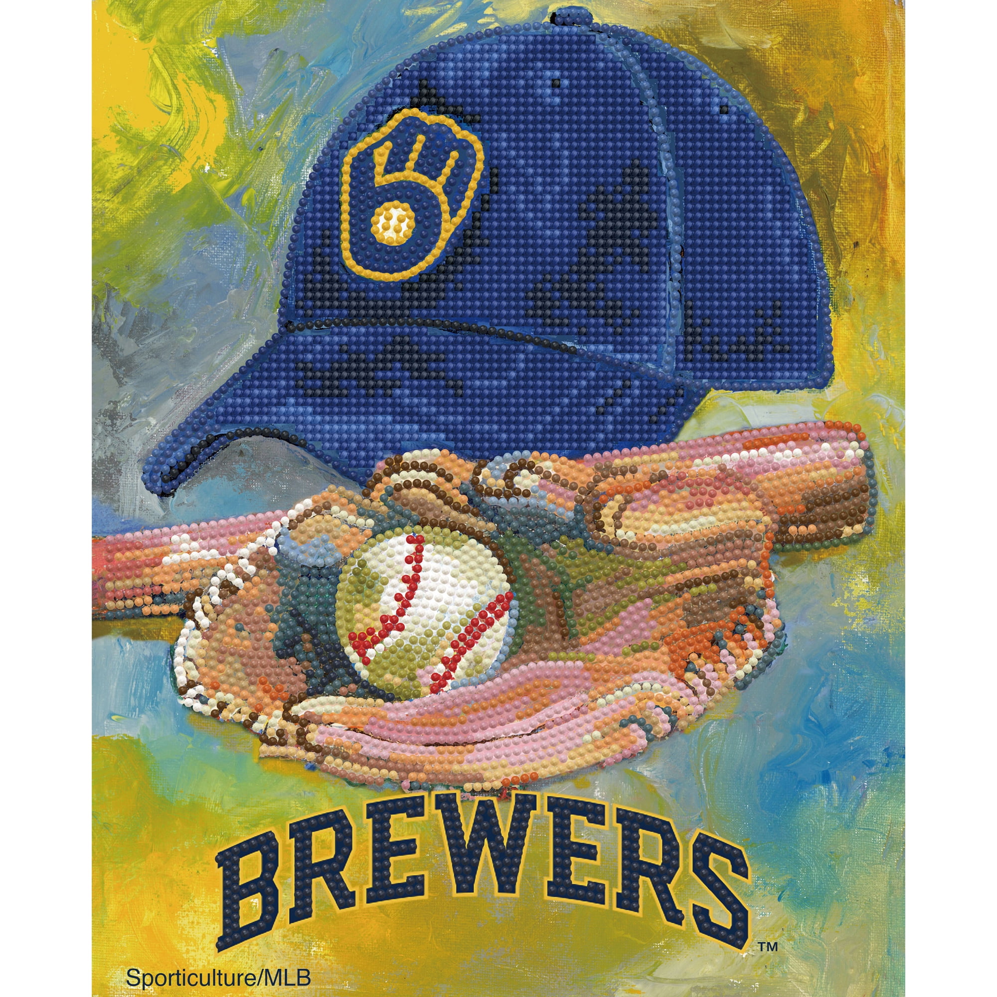Milwaukee Brewers Diamond Painting Art Craft Kit