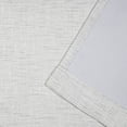 thumbnail image 2 of Exclusive Home Burke Patio Grommet Top 100% Blackout Indoor Single Curtain Panel, 100"x84", Silver, 2 of 7