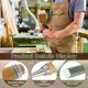 thumbnail image 4 of 4Pcs Chisels Set Sharp Chrome-Vanadium Steel Wood Carving with Beech Handles Ergonomic Tools, 4 of 5