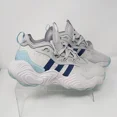thumbnail image 2 of Adi-das Trae Young 3 Basketball Shoes Mens 6.5 Grey Indoor Court Logo Sneaker Gym, 2 of 6