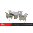 thumbnail image 2 of Fairmont Table à Manger Patio Rectangulaire 4 Fauteuils Sans Bras 2 Fauteuils, 2 of 2