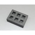 thumbnail image 4 of 6 Cavity 1oz Graphite Ingot Mold for Melting Casting Refining Scrap Metal Jewelry Precious Metal, 4 of 7