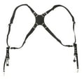 thumbnail image 2 of DSLR Camera Strap Chest Harness,Two Cameras Shoulder Leather Strap,Camera Harness Double Camera Accessories  for Digital Camera SLR Camera, 2 of 7