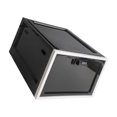 thumbnail image 1 of Bearachild Lockable Box Plastic Lockable Storage Bin Childproof  Almacenamiento y organización del hogar en blanco y negro 30.3 x 23.6 x 19.3 cm, 1 of 6