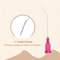 thumbnail image 4 of Agujas de dispensación Uxcell 25Ga, 25Pcs 1.5" con punta roma de 45° para rellenar líquidos, 4 of 6