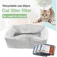 thumbnail image 4 of Bolsa Reutilizable para Arena para Gatos, Bolsas para Arena para Gatos Tamiz, Revestimiento para Caja de Arena Super Jumbo Limpieza Rápida para Todas Las Cajas de Arena para Gatos,(47 * 36 * 17 cm, 2, 4 of 5