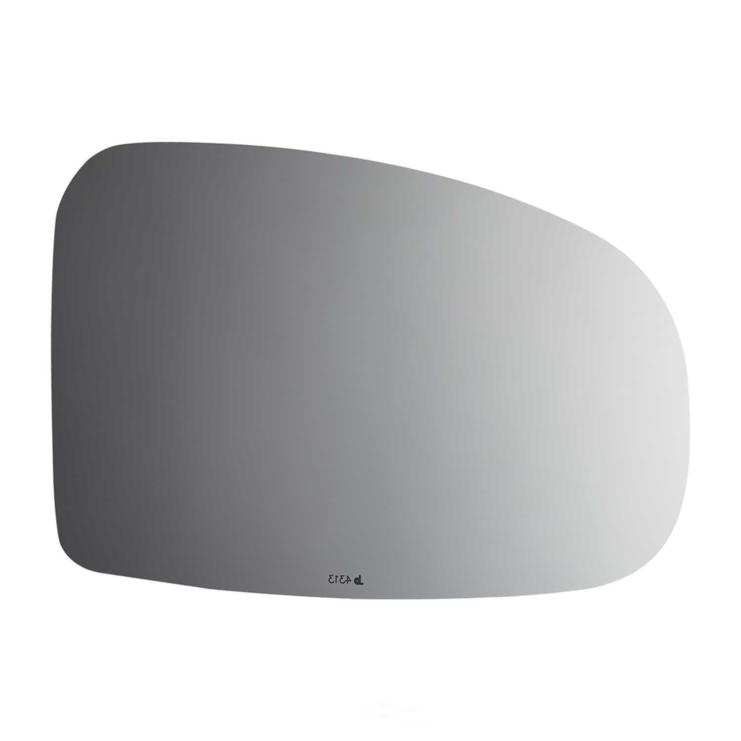 Burco Side View Mirror Replacement Glass - Clear Glass - 4313