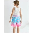 thumbnail image 5 of Little Boys Big Boys Swim Trunks Kids Boardshorts Print Swimwear Quick Dry Beach Shorts UPF 50+ For 5-16T, 5 of 9