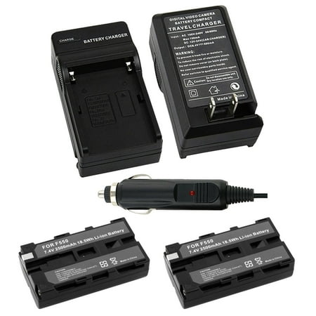 Sony Np F770 Infolithium Battery - Insten 2 Battery+Charger for Sony NP-F550 NP-F330 NP-F570 NP-F750 NP-F960 F970 F770