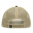 thumbnail image 2 of Outdoor Cap OC770 Meta Title-Heathered Navy/Khaki/Brown, 2 of 8