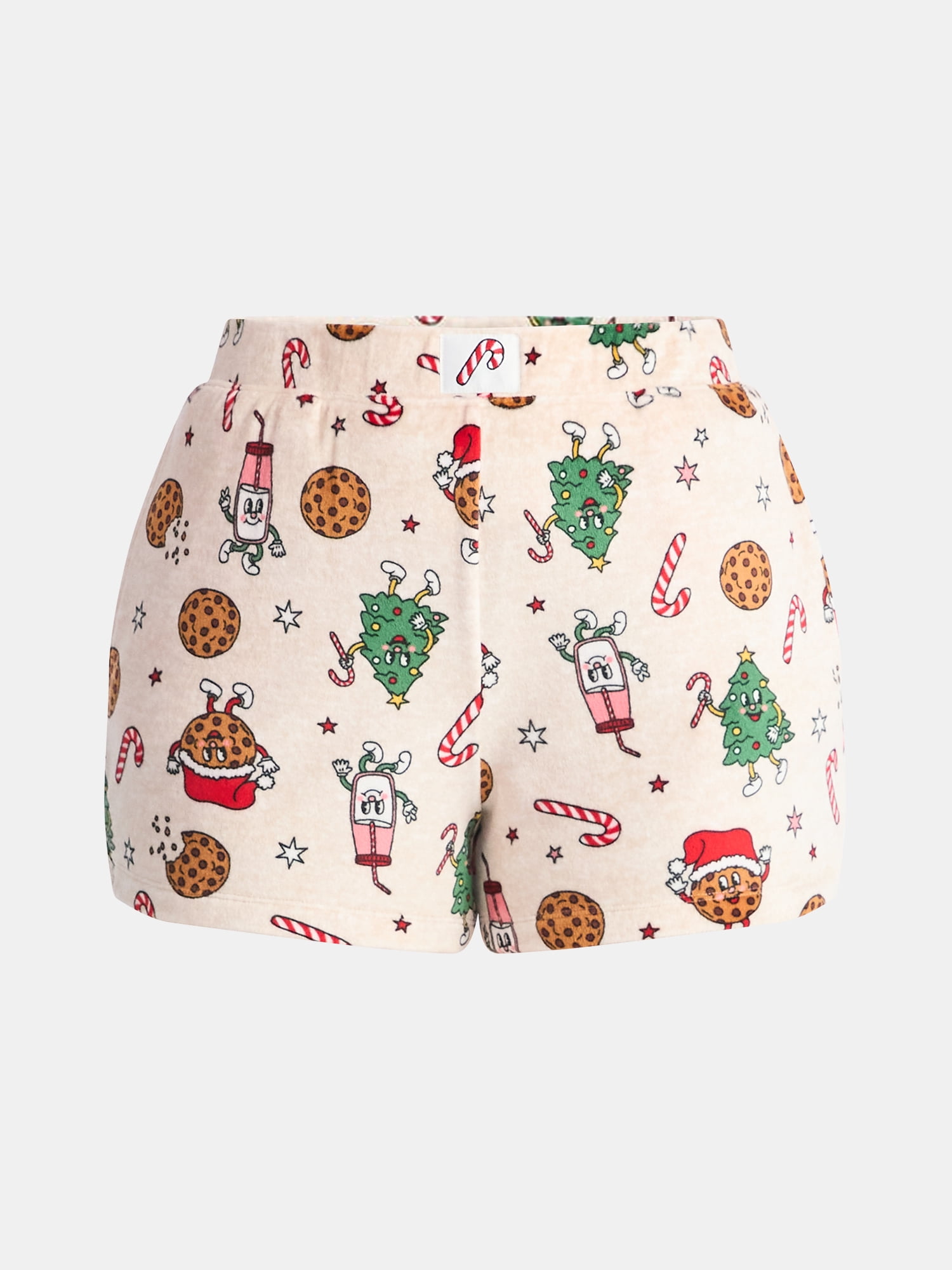 Holiday Time Women's 2 Pack Sleep Shorts, Sizes XS to 3X