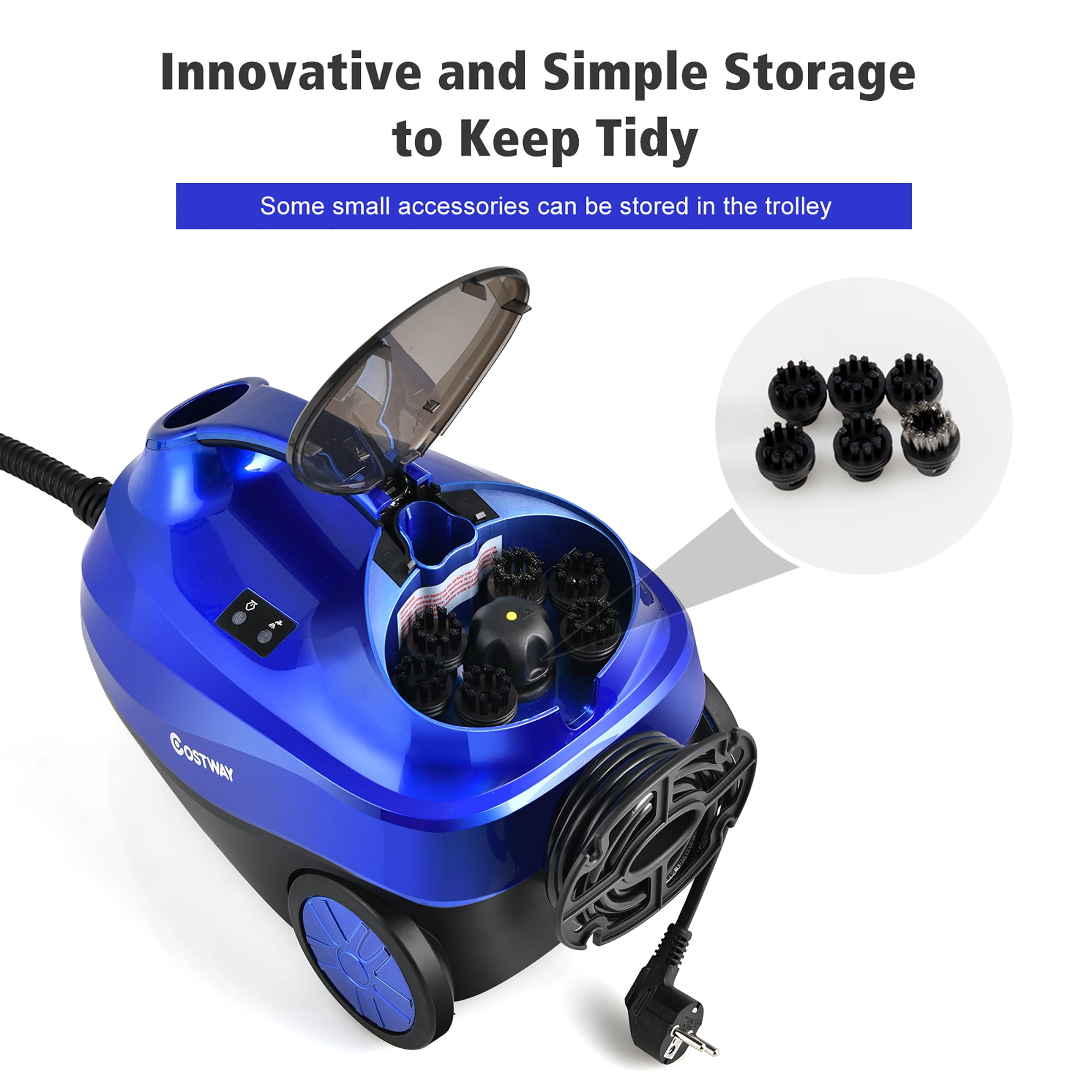 costway 2000w steam cleaner