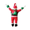 thumbnail image 1 of Papá Noel colgante, juguete de Papá Noel trepador, decoración encantadora para árbol de Navidad, adorno de Navidad para festival, decoración interior 40CM Macarena Colgantes para colgar, 1 of 8
