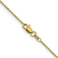 thumbnail image 2 of Auriga Fine Jewelry 14K Yellow Gold .9mm Open Link Cable Chain Necklace 24inch for Women, 2 of 6