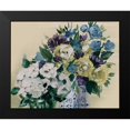 thumbnail image 2 of Boho Hue Studio 14x12 Black Modern Framed Museum Art Print Titled - Bouquet1, 2 of 5