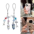 thumbnail image 2 of BELOWSYALER Fashionable Adorable Cats Bead Keychain and Phone Strap Portable Accessory for Adults Student and Bag Accessories, 2 of 9
