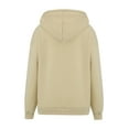 thumbnail image 3 of Coduop Women Hoodies Teen Girl Jackets Oversized Drawstring Zip Up Hoodie Pockets, 3 of 6