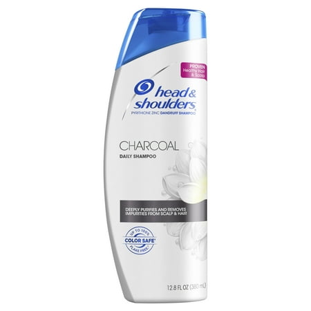 Head and Shoulders Charcoal Anti-Dandruff Shampoo to Deep Clean, 12.8 fl