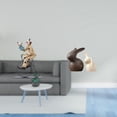 thumbnail image 2 of Conjunto de y figuritas, escultura de porcelana, colección para centro de mesa, vitrina, comedor y decoración de jardín. Ideal como regalo., 2 of 8