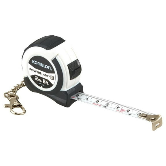 Komelon - PowerBlade™ II Pocket Key Ring Tape 2m/6ft (Width 13mm)