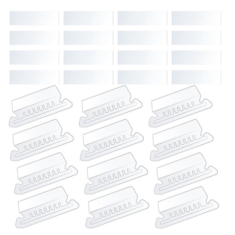 Clear File Tab Hanging Folder Tabs 2 Pack) Avery Hanging File Folder Tabs, 1/5 Cut ...