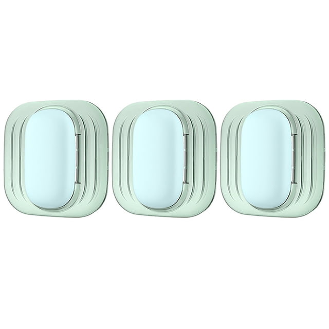 LCXmlly Adhesive Wall Protector Stickers Silicone Door Stopper Set Punch Free Mute Stickers for Door Handle Protection