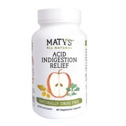 Maty's All Natural Acid and Indigestion Relief, 40 Capsules
